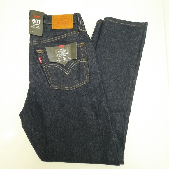 Levi'sยฎ Premium 501ยฎ Skinny Jeans - Picture 4 of 6